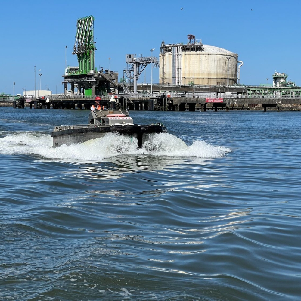 Lamaneur dans le port autonome de Nantes - Saint-Nazaire